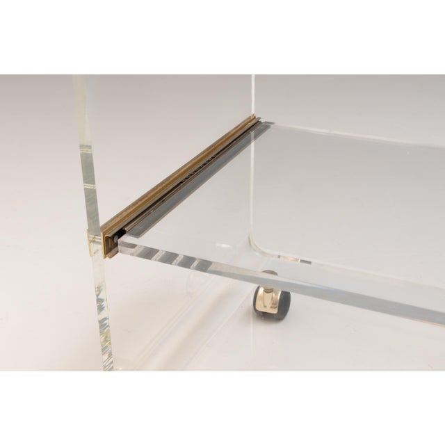 Vintage Drinks Trolley by David Lange, 1970s For Sale - Image 6 of 10