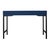 Wood Maple Writing Desk - Light Blue For Sale - Image 7 of 8