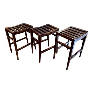 Milling Road by Baker Stools - Set of 3 For Sale