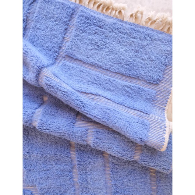Blue Contemporary Moroccan Rug - 11.5 X 7.9 Ft For Sale In Cleveland - Image 6 of 8