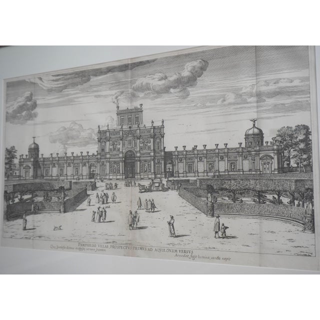 Sculpture Materials Set of 4 Italian Landscape Engraving Prints in Frames For Sale - Image 7 of 15