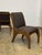 W21 D25 H36 SW17 SD16.5 SH20 Rare oceanic dining chairs in great restored condition. Chairs have been secured and all...