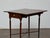 19th Century English Mahogany Drop-Leaf Table with Slender Tapering Legs For Sale - Image 4 of 12
