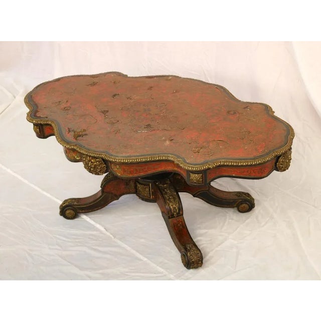 Antique Violin-Shaped Style Table For Sale - Image 11 of 11