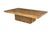 1960s Organic Modern Solid Teak Coffee Table With Sculptural Pedestal Base For Sale In Los Angeles - Image 6 of 7