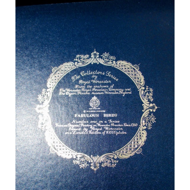 Royal Worcester Birds Plate For Sale In New York - Image 6 of 7