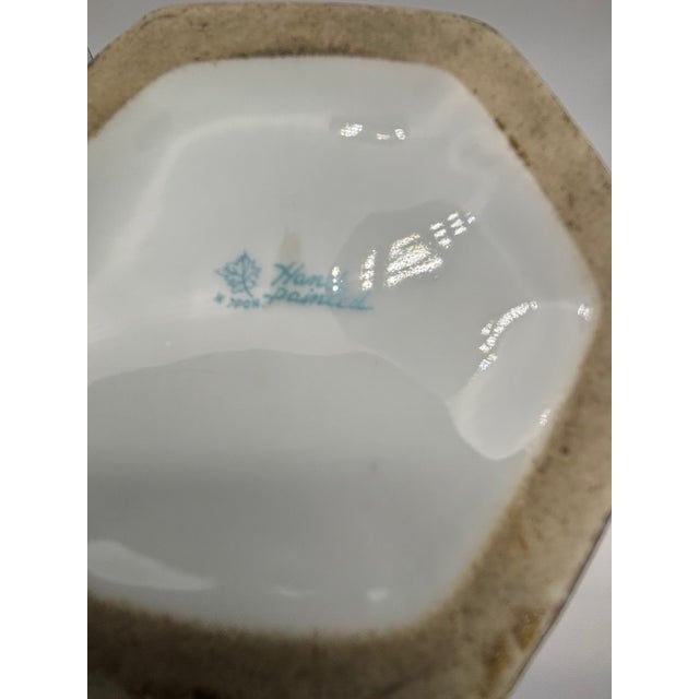 Nippon Antique Hand Painted Landscape Moriage Two Handled Porcelain Vase For Sale - Image 11 of 17