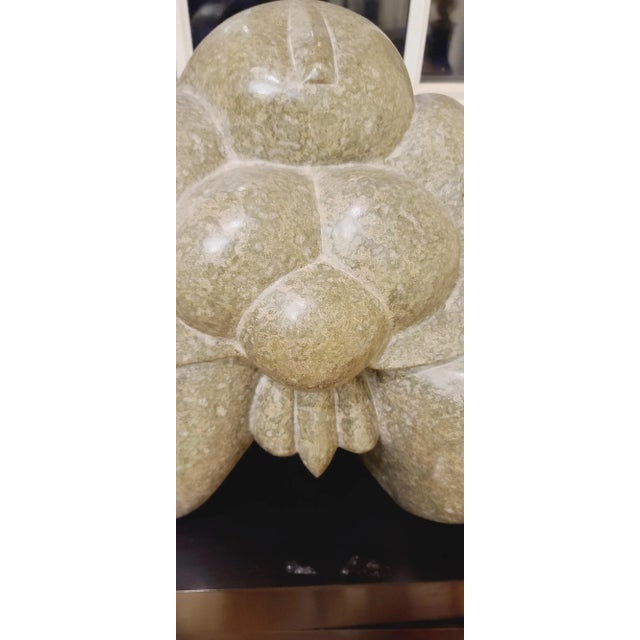 Green Late 20th Century Abstract Primitive Sculpture by WP Katz, "The Green Man" For Sale - Image 8 of 9