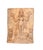 Rare, mysterious, old replica of the Burney Relief, an ancient Mesopotamian terracotta plaque from the Old Babylonian...