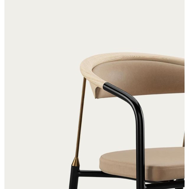 Black Chairman in Oak by Henrik Tengler For Sale - Image 8 of 15