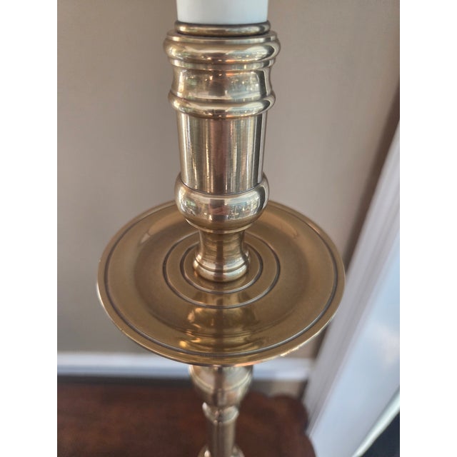 Late 20th Century Vintage Frederick Cooper Candlestick Lamps, a Pair For Sale - Image 5 of 13