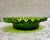 Murano Vintage Mid Century Avocado Green Murano Glass Sunburst Ashtray For Sale - Image 4 of 8