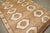 Brown Zabihi Collection Brown Geometric Turkish Kars Rug For Sale - Image 8 of 9