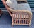 Beige Vintage 1980s Braxton Culler Style Rattan Lounge Chairs, a Pair For Sale - Image 8 of 12