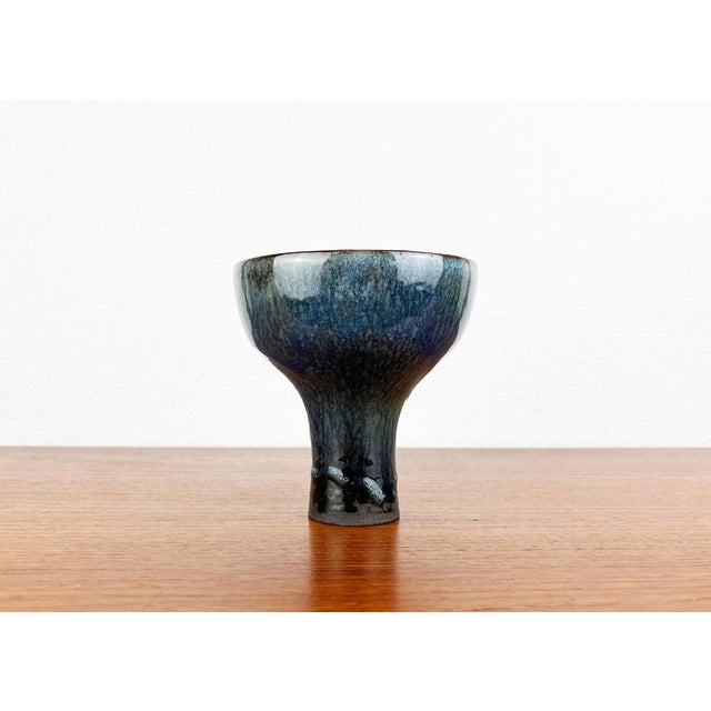 Mid-Century Modern Mid-Century German Studio Pottery Goblet Vase by Janne Reckert-Cordua, 1960s For Sale - Image 3 of 18