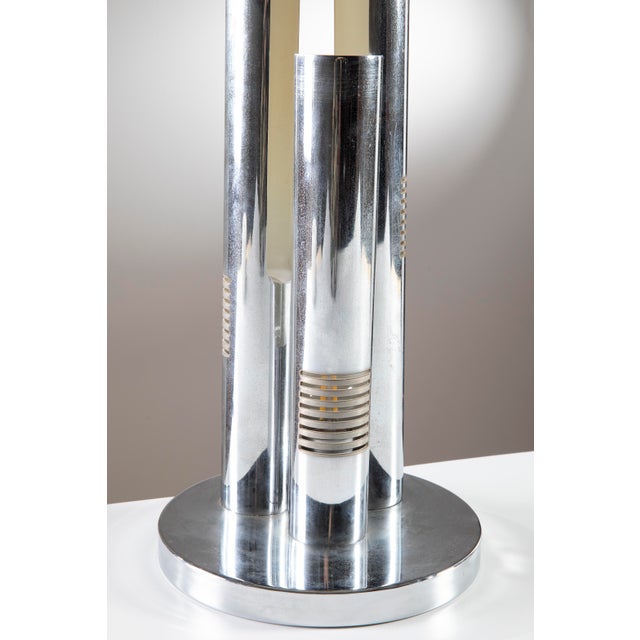 Large Triple Column Floor Lamp from Tronconi, Italy, 1970s For Sale - Image 4 of 10