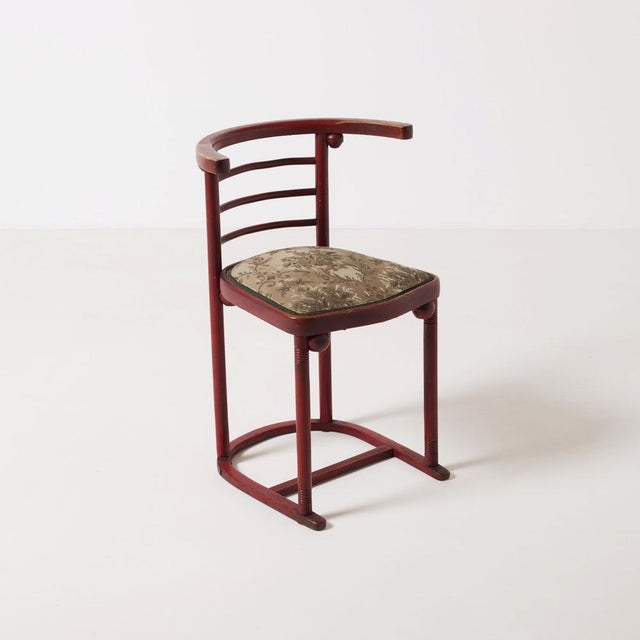 Antique Model 728 Fledermaus Chair by Josef Hoffmann for Thonet Mundus, 1910s For Sale - Image 14 of 14