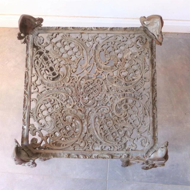 Gustavian (Swedish) Metal Start-Time Flower Stand, 1800s For Sale - Image 3 of 11