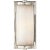 Modern Thomas O'Brien for Visual Comfort Signature Dresser Short Glass Rod Light in Polished Nickel with Frosted Glass Liner For Sale - Image 3 of 4