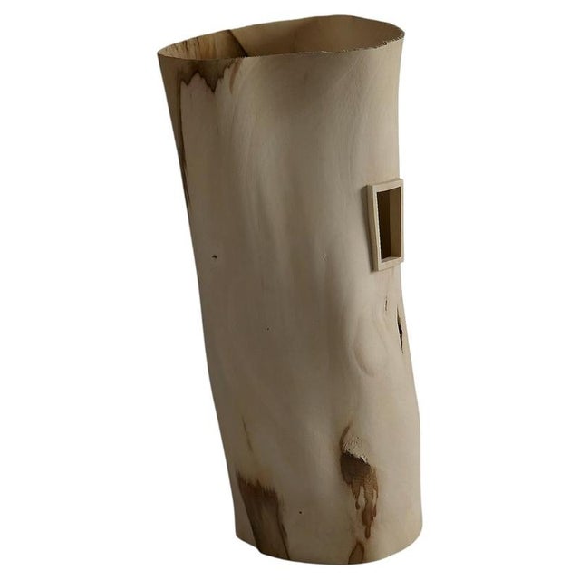 Through the Window Vase in Fig Tree Wood by Yann Marot For Sale - Image 10 of 10