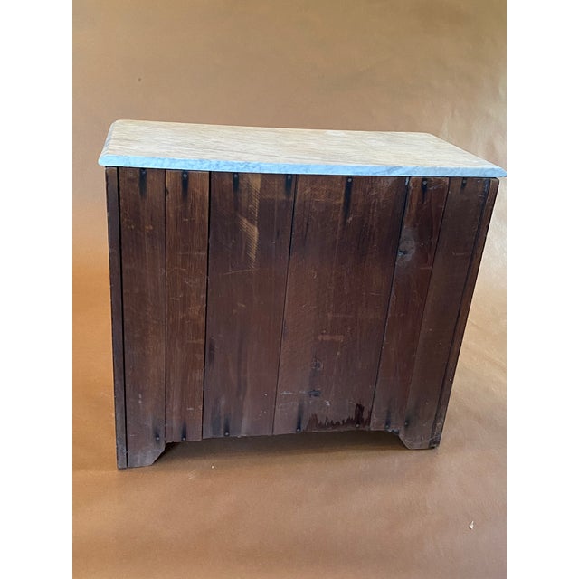 Victorian Late 19th Century Marble Top Chest For Sale - Image 3 of 6