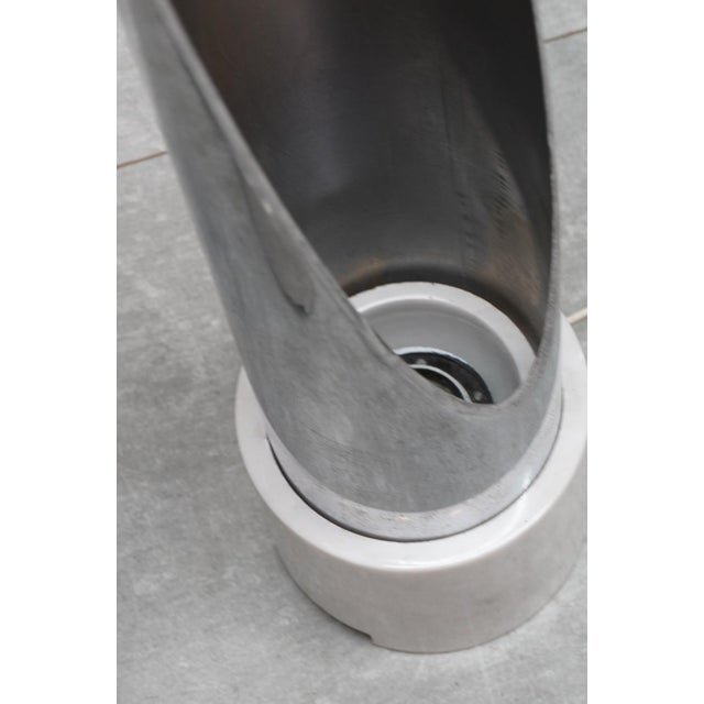 1970s Steel and Marble Table Lamps from Banci Firenze, 1970s, Set of 2 For Sale - Image 5 of 9