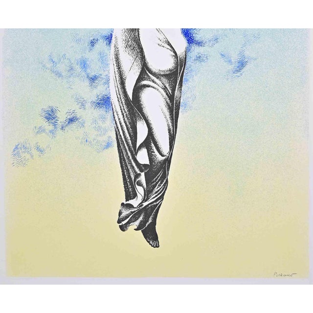 Screen print on paper. Artist Proof, hand signed. Excellent condition. This piece is attributed to the mentioned...