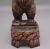19th Century black forest bear stick/umbrella stand constructed in linden wood, the stand consisting of a bear standing on...