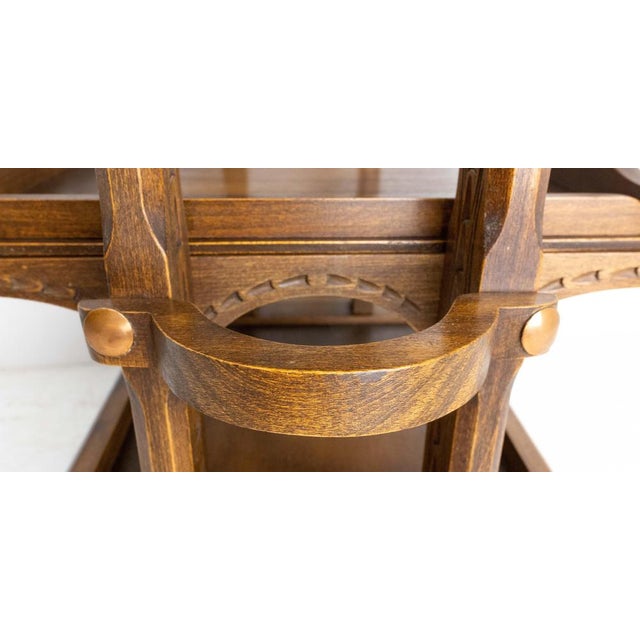 Poplar Cart Drinks Trolley, France, 1940s For Sale - Image 15 of 18