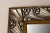 French Art Deco Mirror in Frame with Flowers Metal and Pine, 1930 For Sale - Image 4 of 6