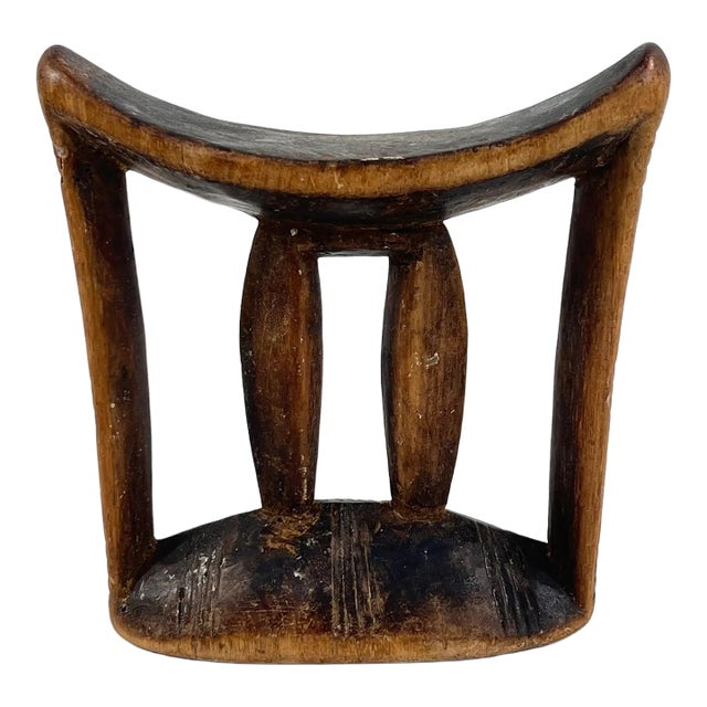Early 20th Century Wooden Headrest Ethiopia For Sale