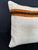 Turkish Hemp Pillow Cushion Natural Beige Orange Cushion Cover 20x20 #30626 Enhance your home decor with our Kilim Pillow...