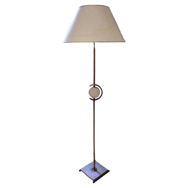 French Floor Lamp, 1950s For Sale