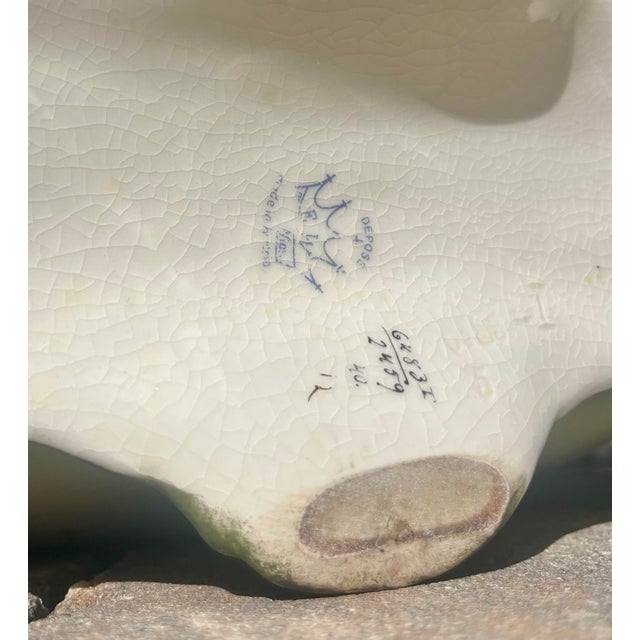 Fine Antique Porcelain Oblong Planter Marked Ernst Wahliss Austria For Sale - Image 12 of 12