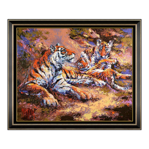 Late 20th Century Tiger Playtime, Mark King