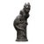 Vintage Gilt Brass Qilin Figure - Mythical Beast on Column For Sale