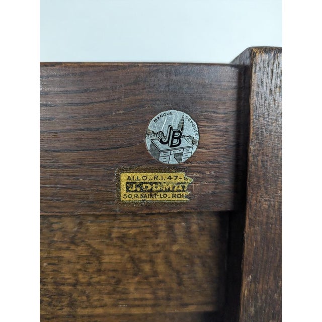 Vintage Filing Cabinet in Wood For Sale - Image 5 of 8