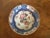 18th Century Chinese Qianlong Porcelain Dish in Famille Rose Palette within a Blue Border For Sale - Image 4 of 7