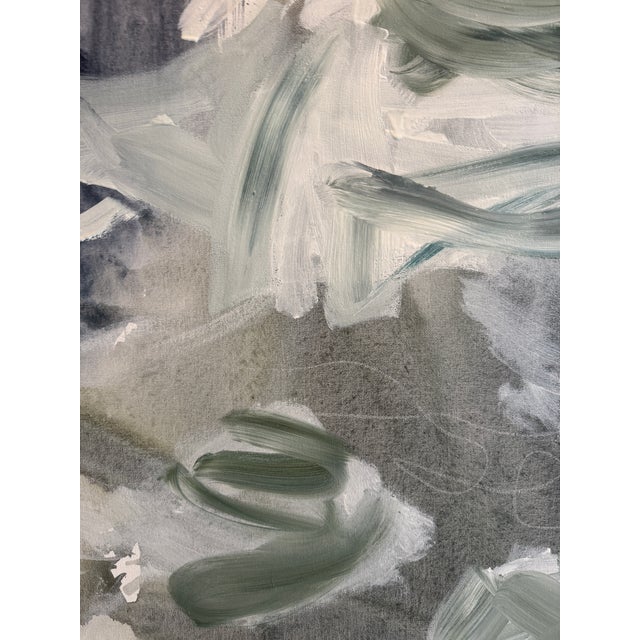 “Silver Sky” Original Painting by Hayley Morée For Sale - Image 4 of 5