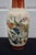 1970s Vintage 1979 Japanese Satsuma Style Peacock Porcelain Vase Floral Crackle For Sale - Image 5 of 13