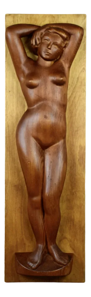 Uotila Gunnar, Sculpture Relief, 1945, Pine