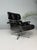 Rare and elegant all-black edition of the iconic Eames Lounge Chair, produced by Herman Miller. This version features...