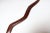 Brown American Folk Art Hand-Carved Rosewood Snake For Sale - Image 8 of 12