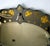 Pair of Mid-Century Italian Venetian Black Glass and Gilt Floral Mirrors, 1960s For Sale - Image 11 of 18