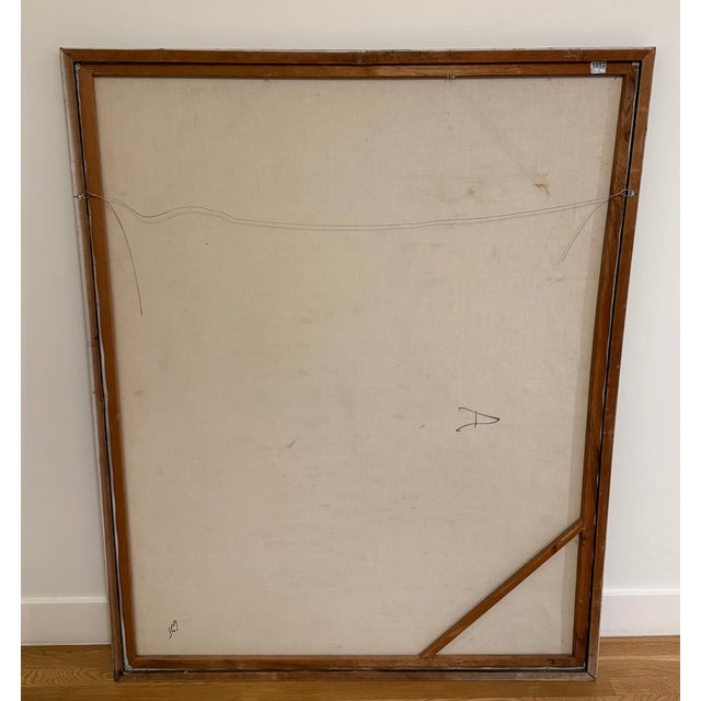 Large "Color Field" Painting by Dennis Sakelson For Sale - Image 10 of 14