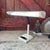 Antique White Vintage Adjustable Desk Lamp With Fluorescent Light & Wood Accent For Sale - Image 8 of 9