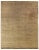 Transitional Derby Hand loom Viscose Beige Rug-6'x9" For Sale - Image 3 of 3