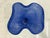 Handblown Cobalt Blue Art Glass Vase, Vintage For Sale - Image 4 of 12