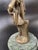 Metal Louis XVi Revival Neoclassical French Bronze Figural Candelabrum on Marble Base, 1920s For Sale - Image 7 of 13