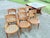 Late 19th Century Eastlake Dining Room Table With Six Matching Chairs - Set of 12 For Sale - Image 5 of 12